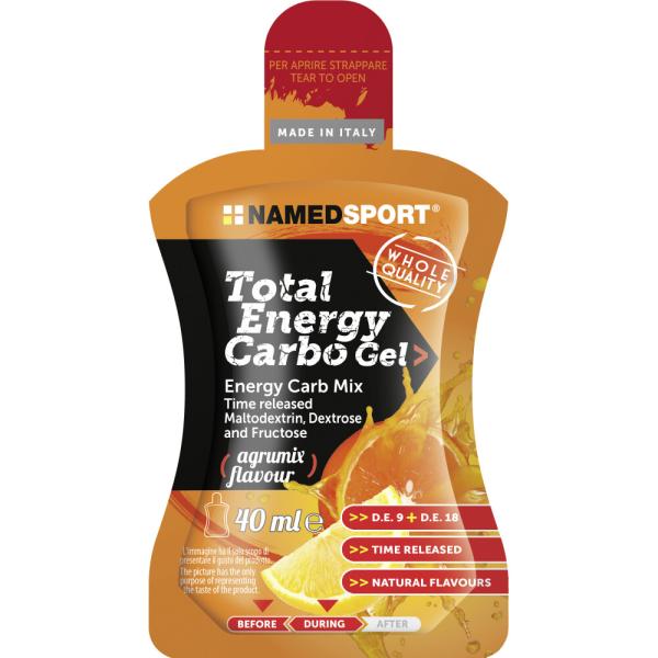 NAMEDSPORT NAMEDSPORT Energie-Gel TOTAL ENERGY CARBO GEL Zitrus 24 x 40 ml