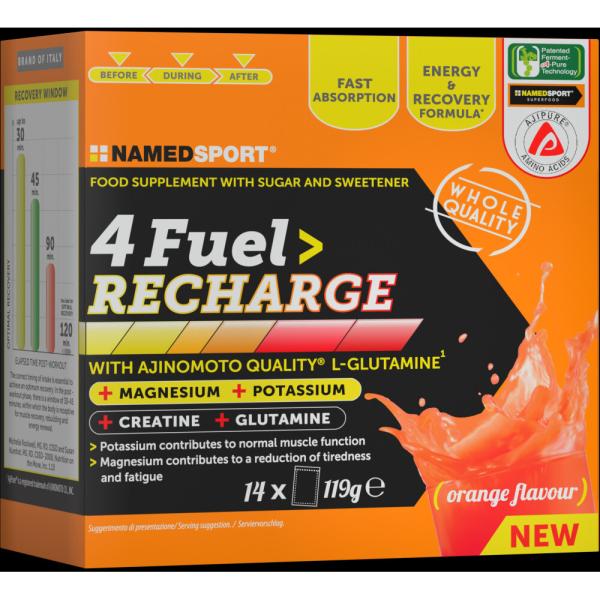 NAMEDSPORT NAMEDSPORT Isodrink 4FUEL Recharge / Orange 14 x 8,5 g