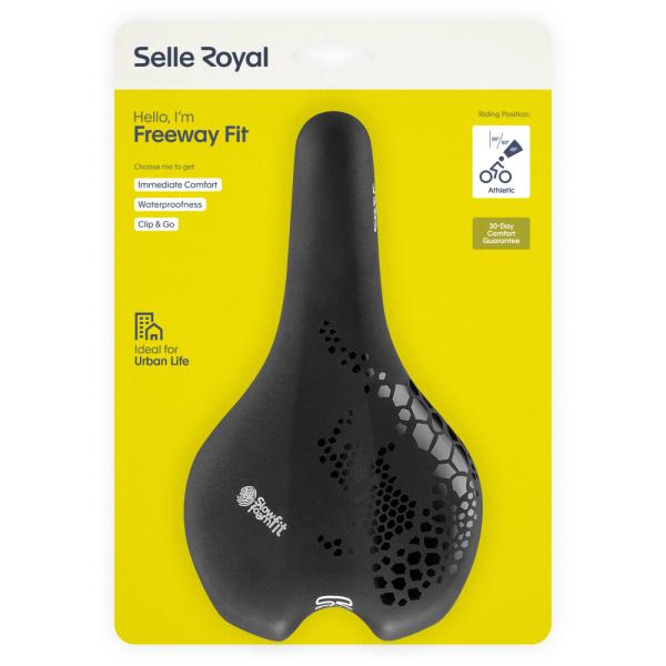 Selle Royal Selle Royal Fahrradsattel Freeway Fit Athletic Unisex