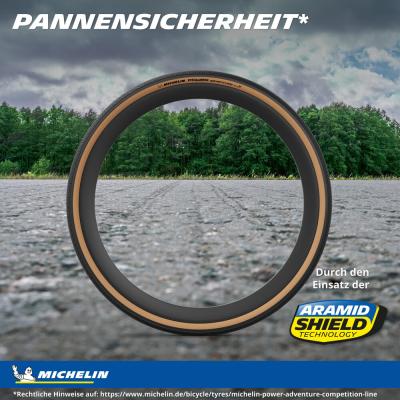 Michelin FALTREIFEN POWER ADVENTURE Comp GUM-X 30-622 Schwarz TS TLR Produktbild 4
