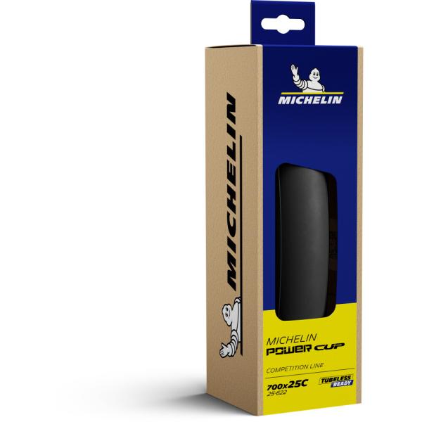 Michelin FALTREIFEN POWER CUP Comp GUM-X 25-622 Schwarz/Classic TS TLR