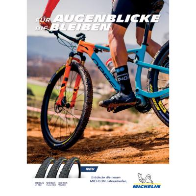 Michelin FALTREIFEN JET XC2 RACING LINE GUM-X CROSS SHIELD&sup2; 57-622 Schwarz Produktbild 3