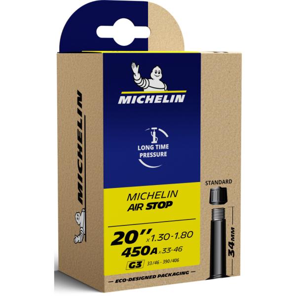 Michelin SCHLAUCH G3 AIRSTOP AV 33/46-390/406 34mm