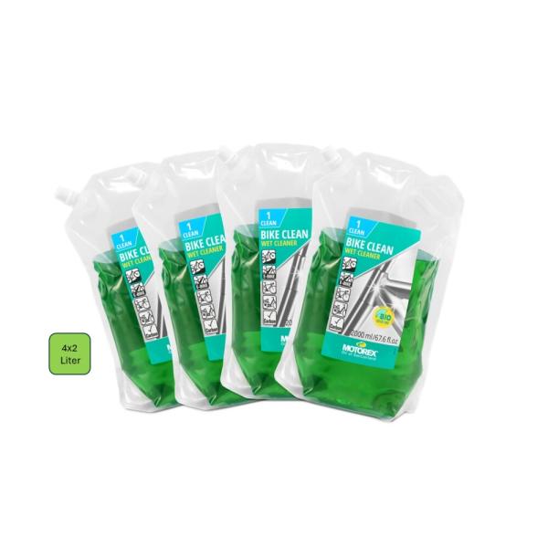MOTOREX Fahrradreiniger BIKE CLEAN 2l Refill 4er-BOX je 2 Liter