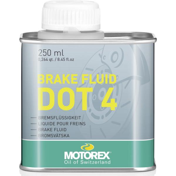 MOTOREX MOTOREX Bremsfl&uuml;ssigkeit BRAKE FLUID DOT 4 1x 250 ml Dose
