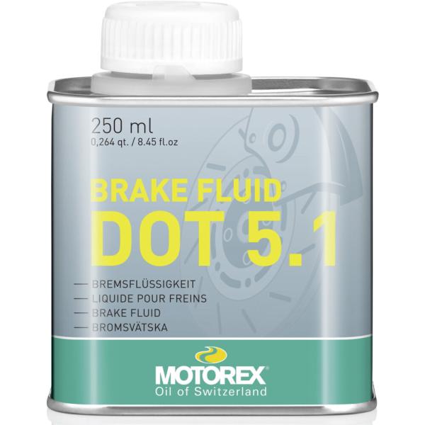 MOTOREX MOTOREX Bremsfl&uuml;ssigkeit BRAKE FLUID DOT 5.1 1x 250 ml Dose