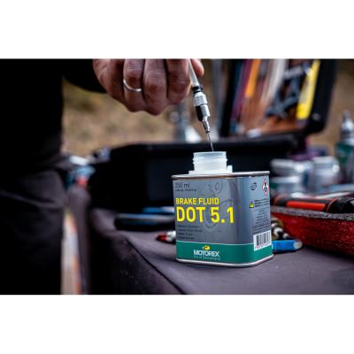 MOTOREX MOTOREX Bremsfl&uuml;ssigkeit BRAKE FLUID DOT 5.1 1x 250 ml Dose Produktbild 1