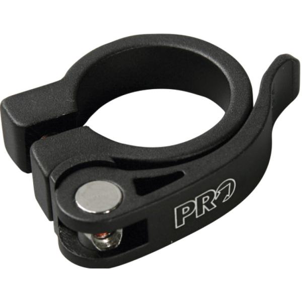 PRO Sattelst&uuml;tzenklemmschelle mit Schnellspanner 28,6 mm Schwarz
