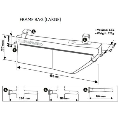 PRO Rahmentasche Discover 5,5 l Produktbild 3