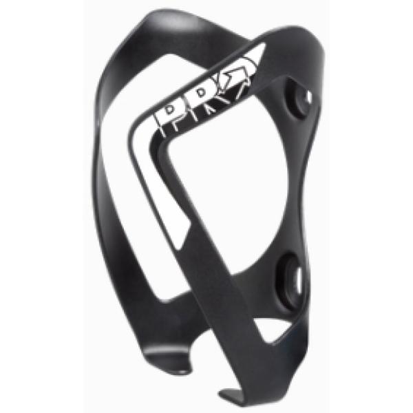 PRO Flaschenhalter Aluminium Schwarz/Wei&szlig;