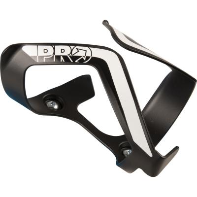PRO Flaschenhalter Aluminium Seite Schwarz/Wei&szlig; Einschub rechts Produktbild 1