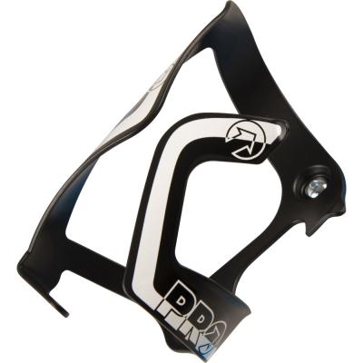 PRO Flaschenhalter Aluminium Seite Schwarz/Wei&szlig; Einschub rechts Produktbild 3