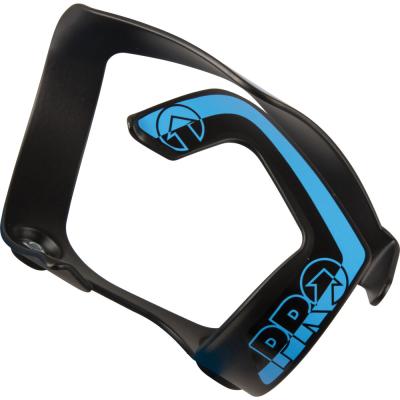 PRO Flaschenhalter Aluminium Seite Schwarz/Blau Einschub links Produktbild 2