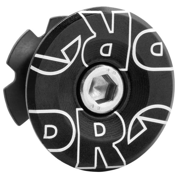 PRO Steuersatzkappe Alu Schwarz 1 1/8" (28,6 mm)