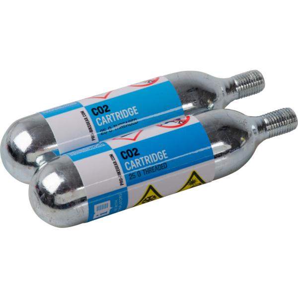 PRO Ersatzpatronensatz CO2 mit Gewinde 2 St&uuml;ck/25 g