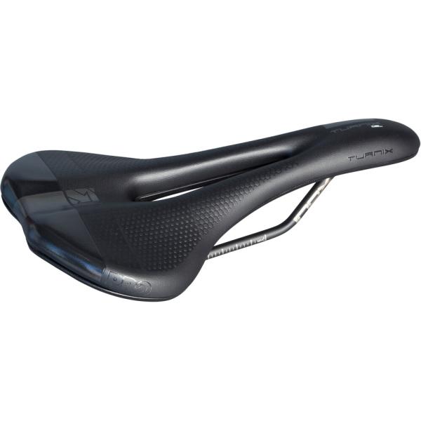 PRO Fahrradsattel Turnix Gel 142 mm Schwarz Edelstahl Gestell