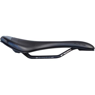 PRO Fahrradsattel Turnix Gel 142 mm Schwarz Edelstahl Gestell Produktbild 2
