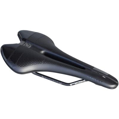 PRO Fahrradsattel Falcon Gel 142 mm Schwarz Edelstahl Gestell Produktbild 1