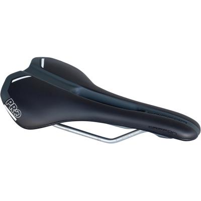 PRO Fahrradsattel Griffon Sport 142 mm Schwarz CrMo Gestell Produktbild 1