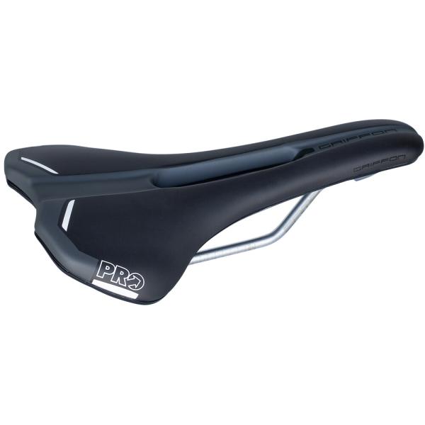 PRO Fahrradsattel Griffon Sport 142 mm Schwarz CrMo Gestell