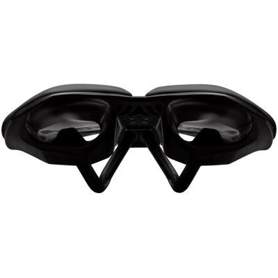 PRO Fahrradsattel Falcon Performance 132 mm Schwarz Edelstahl Gestell Produktbild 1