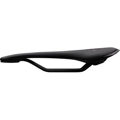 PRO Fahrradsattel Falcon Performance 132 mm Schwarz Edelstahl Gestell Produktbild 3