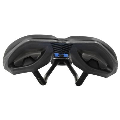 PRO Fahrradsattel Turnix Performance 132 mm Schwarz Edelstahl Gestell Produktbild 2