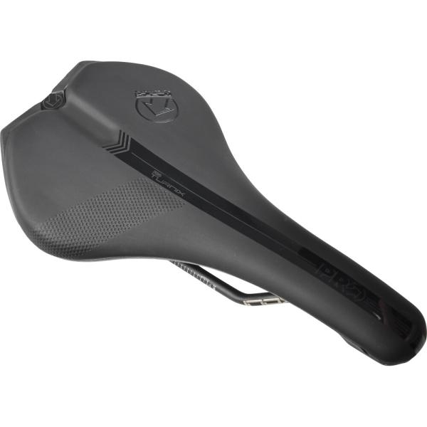 PRO Fahrradsattel Turnix Performance 142 mm Schwarz Edelstahl Gestell