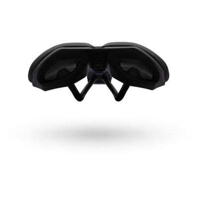 PRO Fahrradsattel Turnix Performance 152 mm Schwarz Edelstahl Gestell Produktbild 1