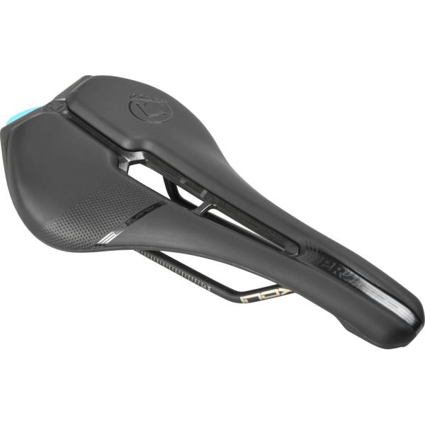PRO Fahrradsattel Turnix Performance AF 132 mm Schwarz Edelstahl Gestell