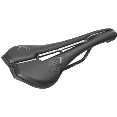 PRO Fahrradsattel Turnix Performance AF 132 mm Schwarz Edelstahl Gestell Produktbild 1