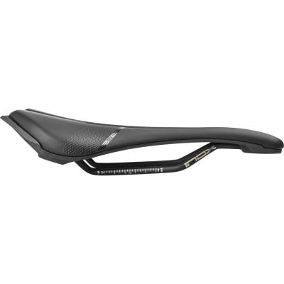 PRO Fahrradsattel Turnix Performance AF 132 mm Schwarz Edelstahl Gestell Produktbild 2