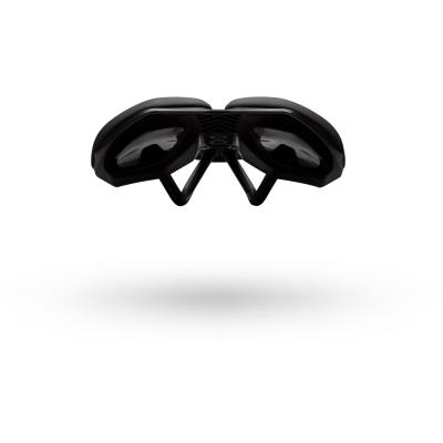 PRO Fahrradsattel Turnix Performance AF 142 mm Schwarz Edelstahl Gestell Produktbild 1