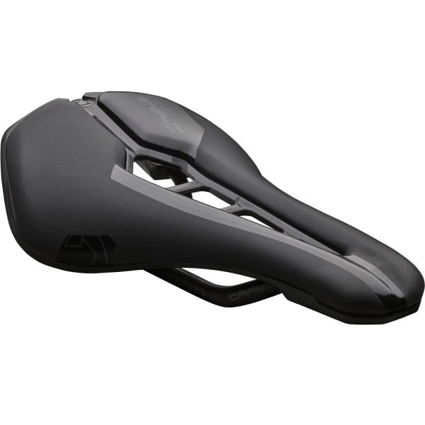 PRO Fahrradsattel Stealth Curved Team 142 mm Schwarz Carbon Gestell