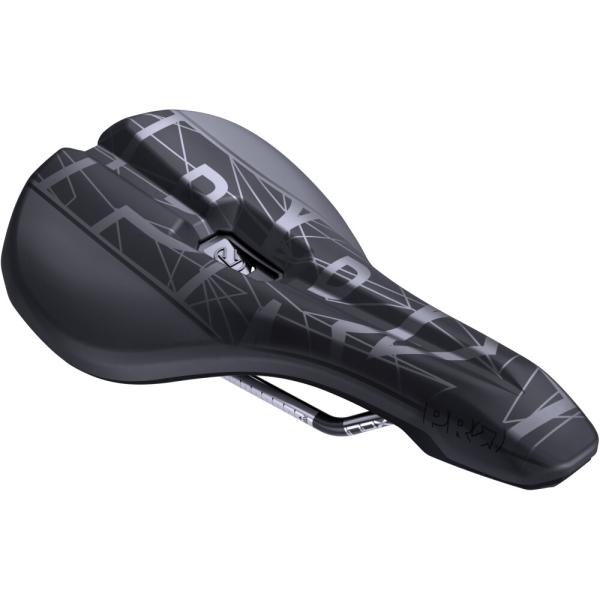 PRO Fahrradsattel MSN 1.3 Enduro 152 mm Schwarz Edelstahl Gestell