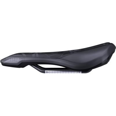 PRO Fahrradsattel MSN 1.3 Enduro 152 mm Schwarz Edelstahl Gestell Produktbild 3