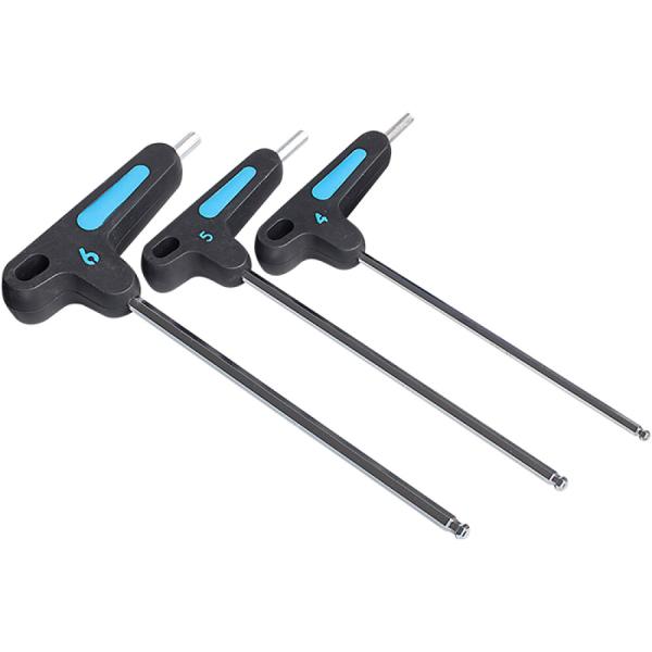 PRO Innensechskantschl&uuml;sselset T-Form 4 / 5 / 6 mm