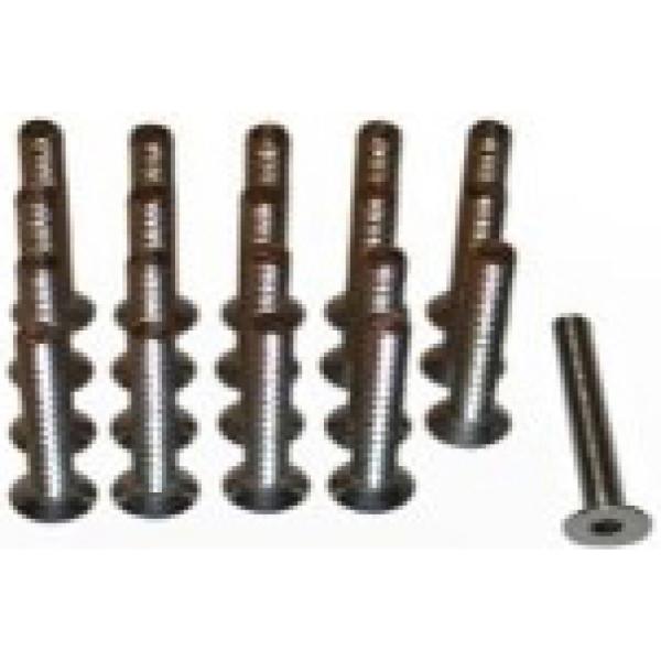 PRO Spacer-Schrauben Missile Evo 20 St&uuml;ck. Edelstahl M6 x 50 mm