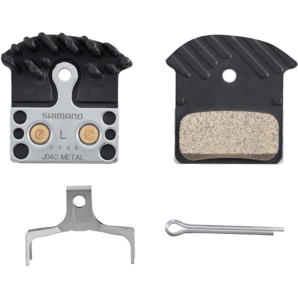 SHIMANO Scheibenbremsbelag J04C-MF Sinter Stahltr&auml;ger