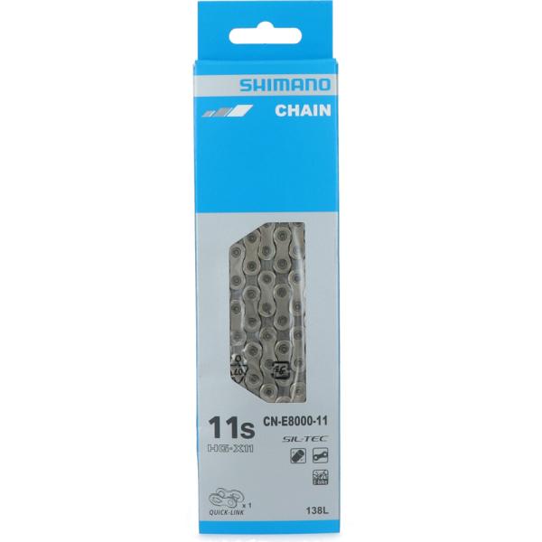 SHIMANO Kette DEORE XT CN-E8000 11-fach 138 Glieder Kettenschloss