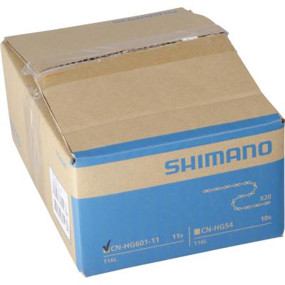 SHIMANO 20 St&uuml;ck Kette DEORE CN-HG601 11-fach 116 Glieder Kettennietstift Produktbild 1