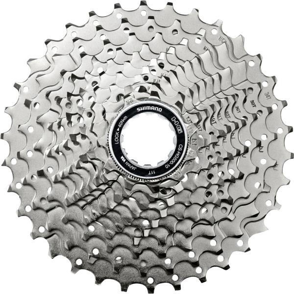 SHIMANO 10 St&uuml;ck Werkstattpackung Kassette CS-HG500 10-fach 11-34Z