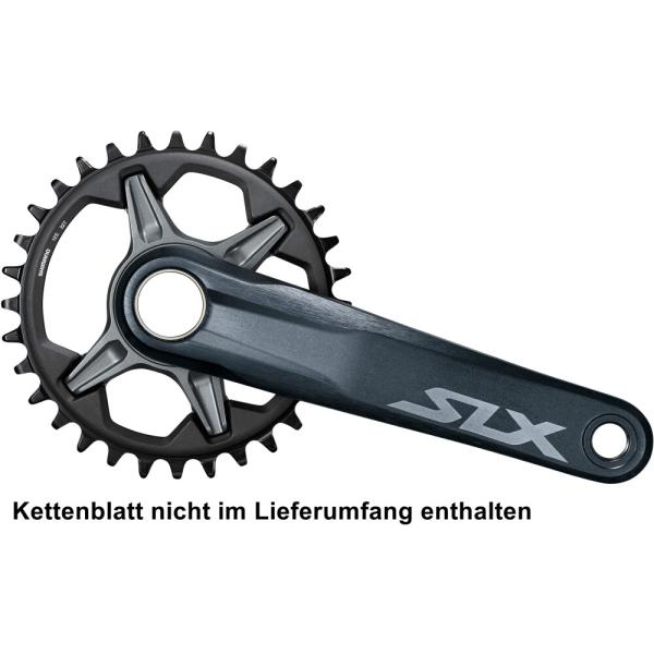 SHIMANO Kurbelgarnitur SLX FC-M7120-1 12-fach 165 mm ohne Kettenblatt