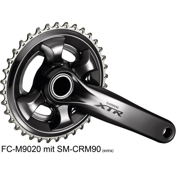 SHIMANO Kurbelgarnitur XTR FC-M9020 11-fach 165 mm ohne Kettenblatt
