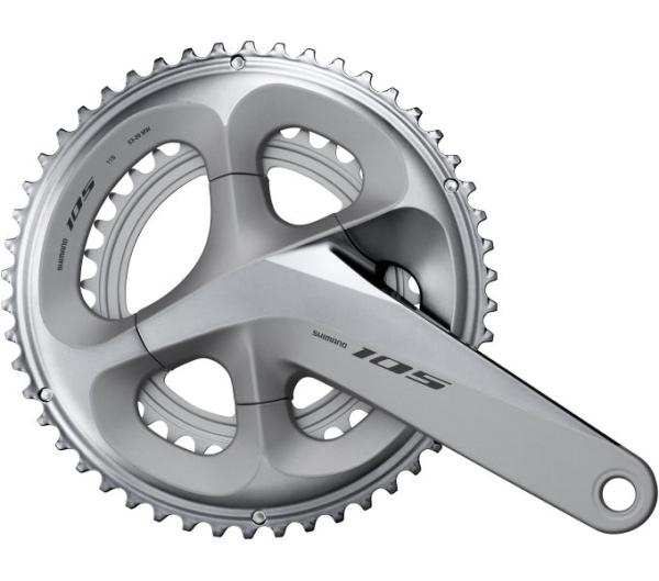 SHIMANO Kurbelgarnitur 105 FC-R7000 11-fach 175 mm 53-39 Z&auml;hne