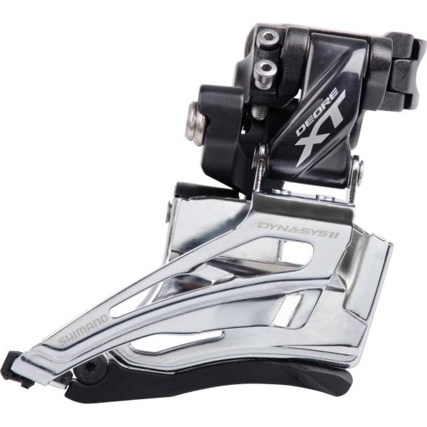 SHIMANO Umwerfer DEORE XT FD-M8025 2-fach MTB Schelle hoch Top-Pull