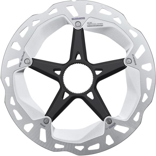 SHIMANO Bremsscheibe RT-MT800, 180 mm, Lockring innenverzahnt mit Magnet f&uuml;r EW-SS302