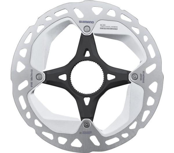 SHIMANO Bremsscheibe RT-MT800 mit Magnet-Verschlussring f&uuml;r EW-SS302 160 mm
