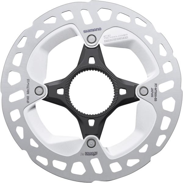 SHIMANO Bremsscheibe RT-MT800 140mm CL Verschlussring mit Innenverzahnung