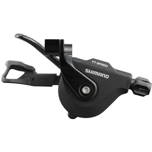 SHIMANO Schalthebel Road SL-RS700 Rechts 11-fach I-Spec II Schwarz Inkl. Zug
